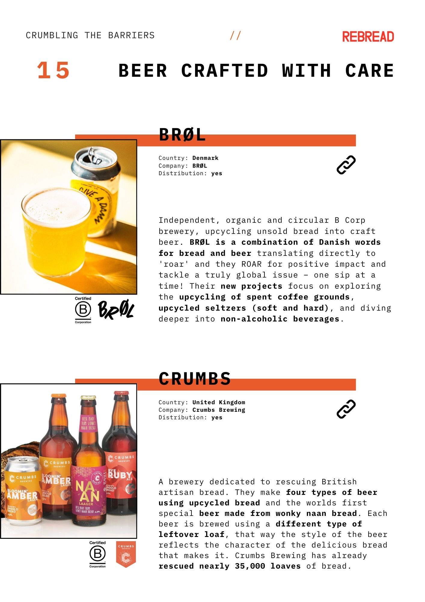 Crumbling The Barriers Report | REBREAD